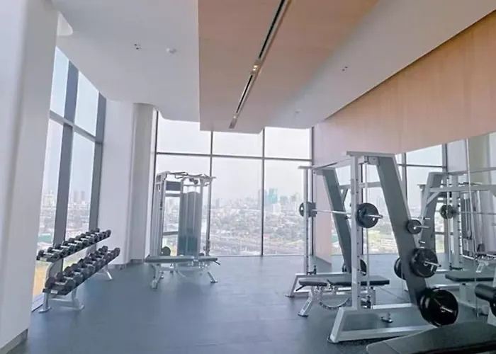 Rama9 Sky Loft 1br Qeiet Higt 公寓 *