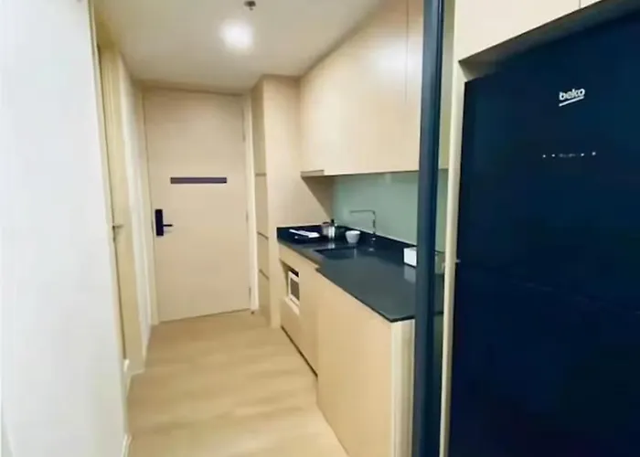 Rama9 Sky Loft 1br Qeiet Higt 公寓 曼谷